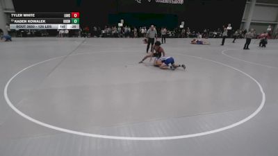 126 lbs Cons. Rd Of 32 - Tyler White, Lake Gibson High School Wrestling vs Kaden Kowalek, Kearney High School Wrestling
