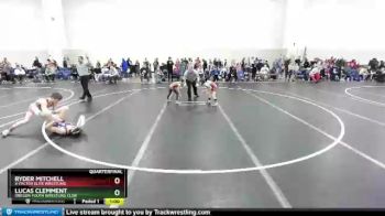 53-56 lbs Quarterfinal - Lucas Clemment, Oregon Youth Wrestling Club vs Ryder Mitchell, X-Factor Elite Wrestling