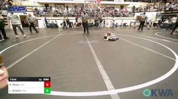 49-52 lbs Final - Bentley Story, Noble Takedown Club vs Liam Avalos, Standfast OKC