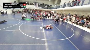 75-78 lbs Round 2 - Atticus Fitch, Northside Wrestling Club vs Cassius Yarborough, LV Bear Wrestling Club (Spring