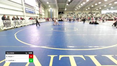 106 lbs Consi Of 128 #2 - Gideon Kaye, NY vs Jacob Justice, FL