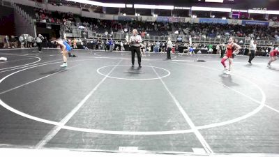 124 lbs Quarterfinal - Alyssa Calovich, Chapman vs Brenna Ruff, Hammerin Hawks WC