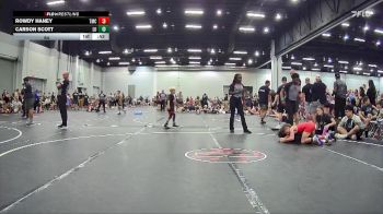 64 lbs Round 2 (8 Team) - Rowdy Haney, Team Mat Clash vs Carson Scott, Level Up Wrestling