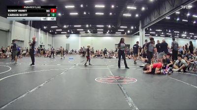 64 lbs Round 2 (8 Team) - Rowdy Haney, Team Mat Clash vs Carson Scott, Level Up Wrestling