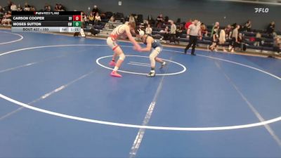 150 lbs Semifinal - Moses Sutton, Kearney Matcats vs Carson Cooper, Southwest Valley