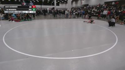 106 lbs Champ. Rd Of 64 - Jace Scribner, Alpha Wrestling Academy vs AJ Woerpel, Team Nazar Training Center