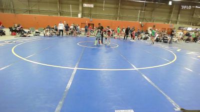 37 kg Rr Rnd 4 - Aubrey Montes, Maine Trappers White - GK8E vs Roselyn Kogut, Michigan Wrestling Academy - GK8E