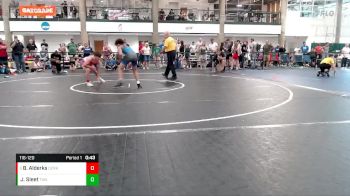 116-120 lbs Champ. Round 1 - Boone Alderks, Oregon vs Jaylen Sleet, Thoroughbred Wrestling Academy