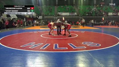 7A 190 lbs Quarterfinal - Delvecchio Alston, Hewitt-Trussville vs Wyatt Massey, Thompson HS