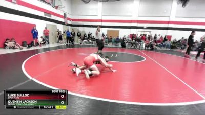 95 lbs Round 2 - Quentin Jackson, SlyFox Wrestling Academy vs Luke Bulloc, Open Mats