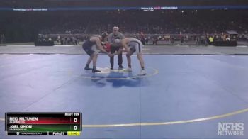 D3-215 lbs 3rd Place Match - Reid Hiltunen, Algonac HS vs Joel Simon, Lakewood HS