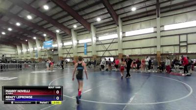 80 lbs Quarterfinal - Manny Novelli, Alaska vs Renzy LeProwse, Montana