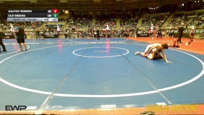 90 lbs 2nd Place - Rally Zinck, All I See Is Gold Academy vs Holden Baker, BTWC