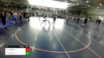 72 lbs Champ. Round 1 - Camden Lawson, Sanderson Wrestling Academy vs Tyson Linnell, Stallions Wrestling Club