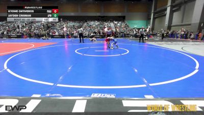 52 lbs Round Of 32 - Kyowe Ontiveros, Phase3 Lab School vs Jayden Crisman, All-Phase Wrestling