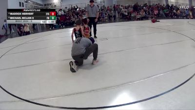 6 lbs Cons. Round 1 - Michael McLain Ii, Fairbury Matmen vs Maddox Hervert, 2TG