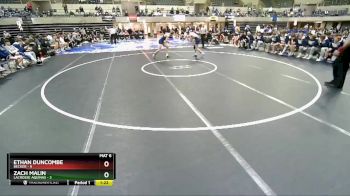 152 lbs Quarterfinals (8 Team) - Zach Malin, LaCrosse Aquinas vs Ethan Duncombe, Becker