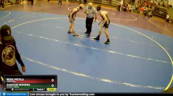 145 lbs Round 1 - Dawson Bomers, Stoney Creek vs Ross Pietila, Hartland