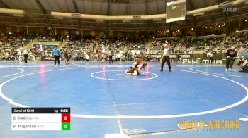 70 lbs Consi Of 16 #1 - Berringer Robbins, Purler Wrestling vs Boston Jorgenson, Waverly Area Wrestling Club