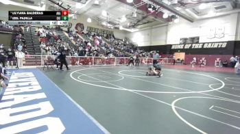 135 lbs 1st Place Match - Lilyiana Balderas, Anaheim vs Izel Padilla, Excelsior Charter