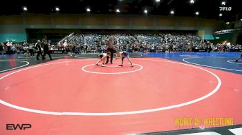 73 lbs Quarterfinal - Kaiden Galindez, Massa's Maniacs vs Lincoln Shaw, New Plymouth