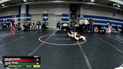 100 lbs Finals (2 Team) - Walker Martin, NOVA WC vs Chase Young, BTWC