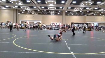 101 lbs Consi Of 16 #1 - Savanna Melancon, Paw vs Angel Griego, Stampede WC