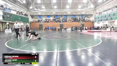 113 lbs Champ. Round 1 - Jayden Levey, Mission Bay vs Kieran Cronin, Torrey Pines