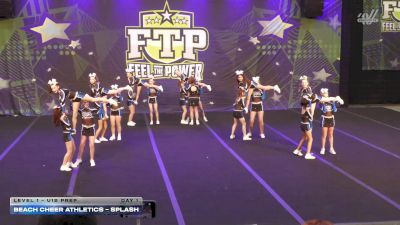 Beach Cheer Athletics - Splash [2026 L1 - U12 Prep Day 1] 2026 Feel The Power