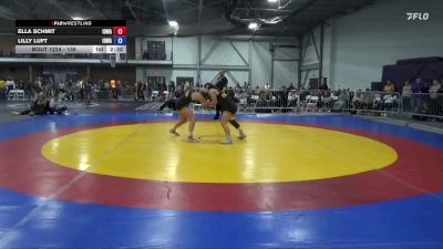 138 lbs Semifinal - Ella Schmit, Iowa vs Lilly Luft, Iowa