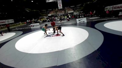 132 lbs Quarters - Raiden Martinez, Reign Wrestling Club vs Jose Garcia, Mendota High School Wrestling