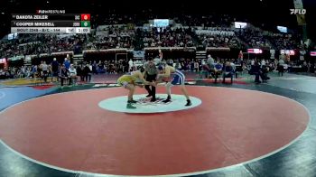 Cons. Round 2 - Cooper Mikesell, Jefferson (Boulder) vs Dakota Zeiler, Saint Ignatius / Charlo