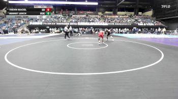 144 lbs Cons. Semi - Bennet Lerch, Wichita-Kapaun Mt. Carmel HS vs Trevin Maciel, Great Bend HS