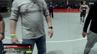 215 lbs Semis (4 Team) - Oakley Babb, LSH (LeSueur/Henderson) vs Eli Duran, ANML