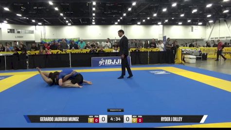 Ryder J Dilley vs Gerardo Jauregui Munoz 2025 World IBJJF Jiu-Jitsu No-Gi Championship