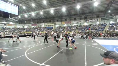 130 lbs Round Of 32 - Ethan Thompson, Heath Middle School vs Isaac Barber, Severance Middle School