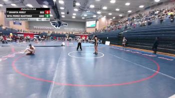 145 lbs Cons. Round 1 - Shanya Keely, Rockwall vs Mya Perez Martinez, Conroe Grand Oaks