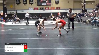 133 lbs 3rd Place - King Sandoval, Maryland vs Gregg "Andrew" Wert, Army