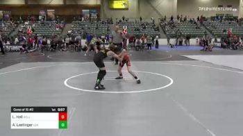 73 lbs Consi Of 16 #2 - Landon Hall, Wells Wrestling vs Anson Lastinger, USA Gold