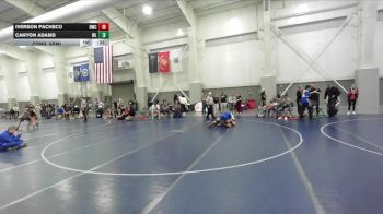 126 lbs Cons. Semi - Canyon Adams, TUG vs Iverson Pacheco, Peak Wrestling Club