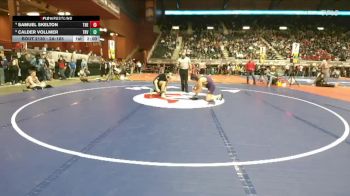 2A-165 lbs Quarterfinal - Calder Vollmer, Tongue River vs Samuel Skelton, Thermopolis