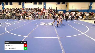 132 lbs Round Of 16 - Jimmy Lally, Saint John's Prep vs Joshua Katzman, Lexington