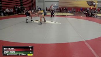 165 lbs Cons. Round 3 - Brock Moore, North Iowa Area Community College vs Jett Nelson, Graceland University