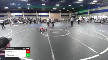 62 lbs Consi Of 8 #2 - Karson Smith, Nebraska Boyz vs Tayvin Pakootas, Okanogan Underground