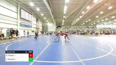 182 lbs Round Of 64 - Ronald Pointer, GA vs Cohen Granzer, WY