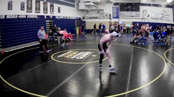 172 lbs Cons. Round 3 - James Wagner, Sheffield Area Hs vs Carsyn Branstrom, Youngsville Hs