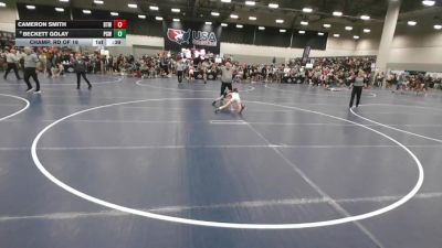 80 lbs Champ. Rd Of 16 - Cameron Smith, Burnett Trained Wrestling vs Beckett Golay, Proving Grounds Wrestling