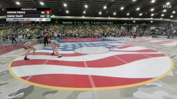 100 lbs Cons. Round 3 - Hunter Pierce, Glasgow Wrestling Club vs Simon Trapp, Valley City Express Wrestling