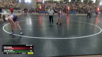 140 lbs Cons. Round 1 - Evin Blake, Wildcats Wrestling vs Ian Hawn, Heritage Outlaws