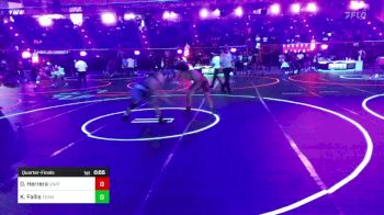 165 lbs Quarterfinal - Donnie Herrera, Unattached vs Kiefer Fallis, Team Champs